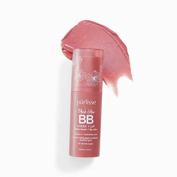 PURLISSE BEAUTY Blush Glow BB Cheek + Lip in Nude Sugar - Picture 1 of 9